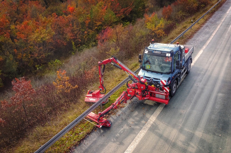 Daimler Truck: Grüner Unimog im Test