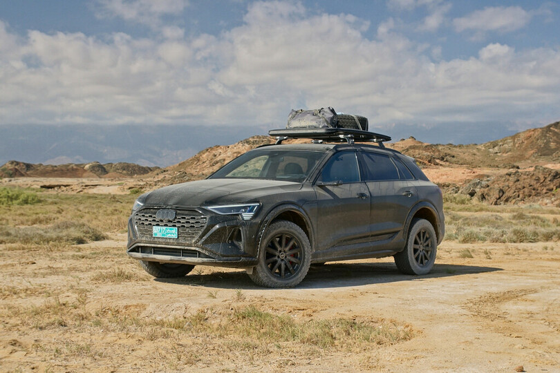Audi schickt den Q8 e-Tron in die Wüste