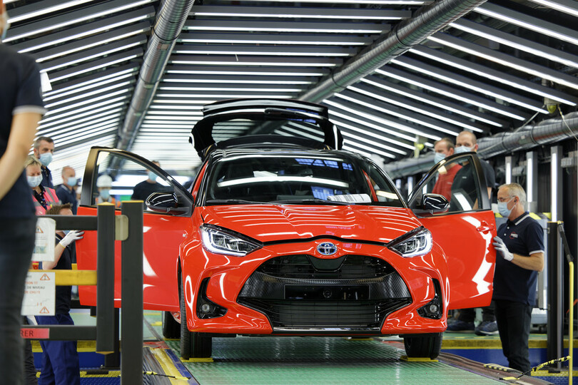 Toyota erzielt in Europa einen Rekordabsatz 