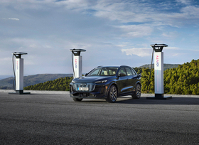 Audi bietet dichtes Netz an Ladepunkten