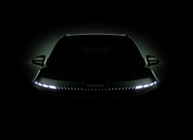 Erste Silhouette vom Skoda Elroq