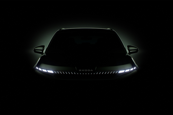 Erste Silhouette vom Skoda Elroq