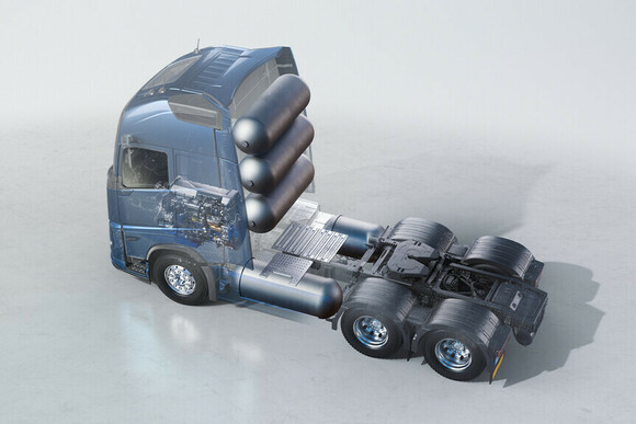 Volvo Trucks will Wasserstoff verbrennen