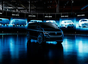 VW gewhrt einen ersten Blick auf die neue Transportergeneration