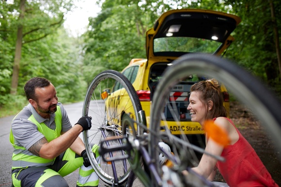 ADAC-Pannenhilfe: Schnelle Hilfe auch für das Fahrrad