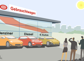 Preise für gebrauchte E-Autos im freien Fall