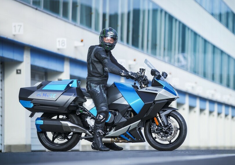 Kawasaki verbrennt Wasserstoff