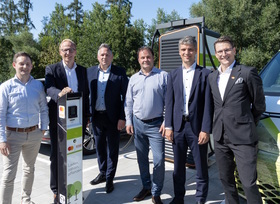Ladesäulen mit Kartenzahlfunktion - Erstes Terminal an der A8 in Betrieb