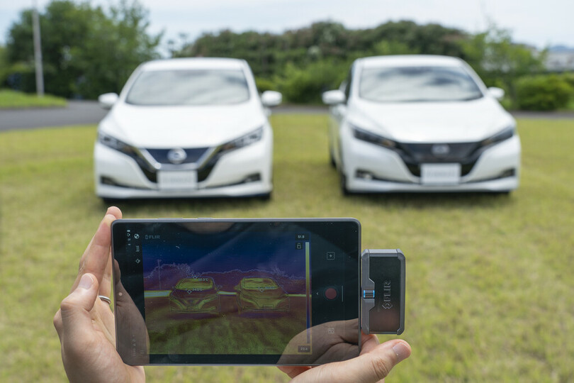 Nissan testet ,,coolen