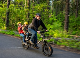 Fahrrad: Kleine Passagiere sicher transportiert