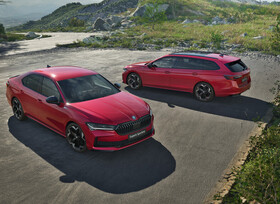 Der Skoda Superb setzt dynamische Akzente