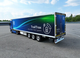 ZF Trail-Trax: Weniger CO2 durch elektrifizierte Anhänger