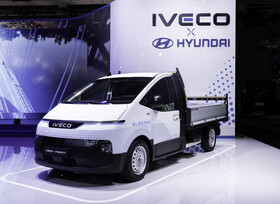 Hyundai und Iveco präsentieren Elektro-Transporter für Europa 