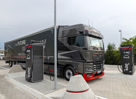  Eon und MAN bauen Ladenetz auf