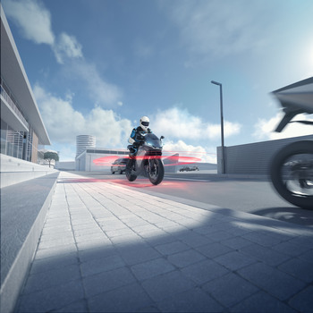 Assistenzsysteme für Motorräder - Bosch-Tempomat erkennt Gruppenfahrt