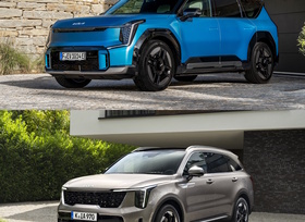 Vergleich: Kia Sorento vs. Kia EV9  - Diesel oder Strom – vor allem eine Frage des Geldes 