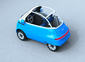 Microlino Spiaggina  - Elektrisches Strandkörbchen
