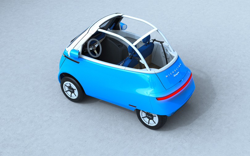 Microlino Spiaggina  - Elektrisches Strandkörbchen