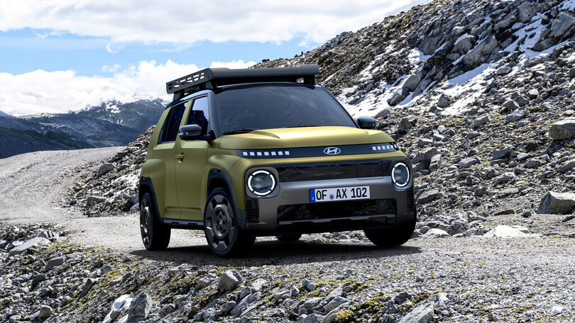 Der Hyundai Inster wird cross