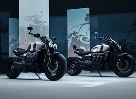 Triumph Rocket 3 „Evel Knievel“  - Dickschiff ehrt wilden Hüpfer