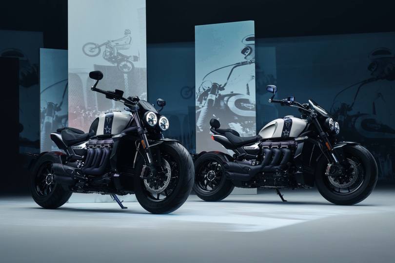 Triumph Rocket 3 „Evel Knievel“  - Dickschiff ehrt wilden Hüpfer