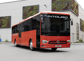 Mercedes eIntouro  - Elektrisch über Land  