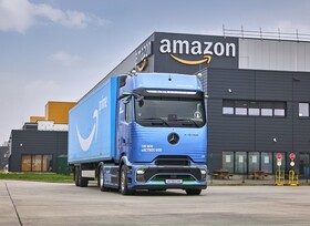 Amazon bestellt über 200 Mercedes-Benz e-Actros 600