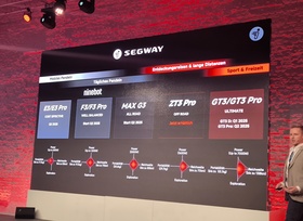 Modelloffensive von Segway-Ninebot  - Fünf auf einen Streich