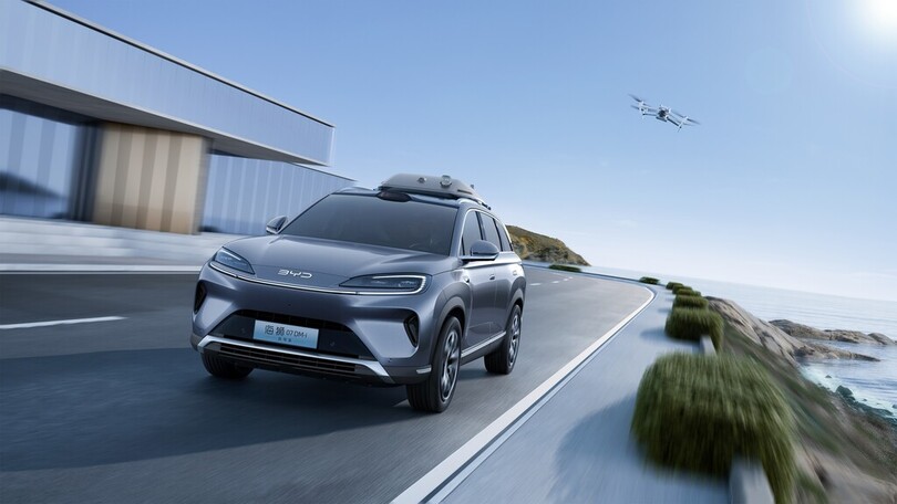 BYD lässt die Drohnen fliegen