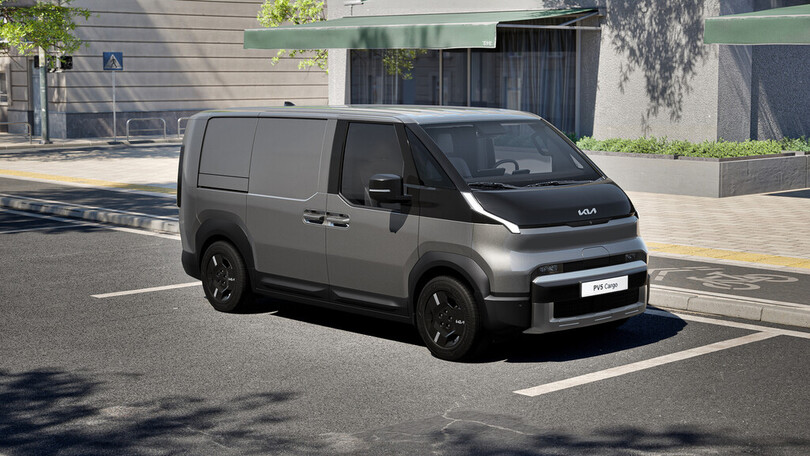 Der Kia PV 5 zeigt sich in Frankfurt