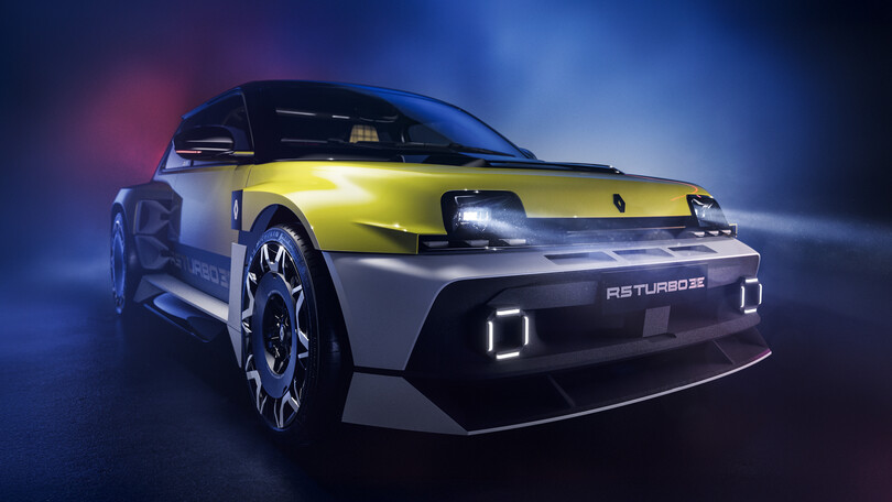 Renault 5 Turbo 3E   - Retro-Renner mit ganz dicken Backen 