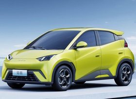 BYD bringt Einstiegs-Stromer  - Die Möwe kommt als Surf-Delphin