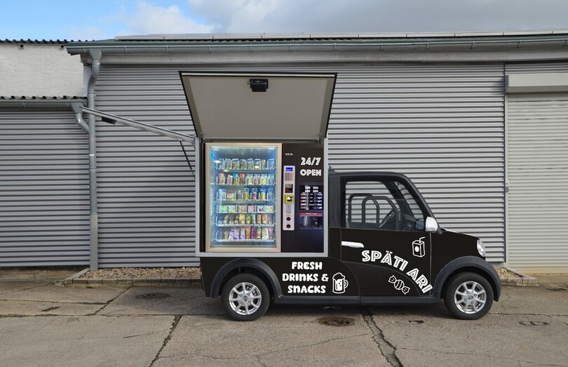 Ari 458 als rollender 24/7-Kiosk