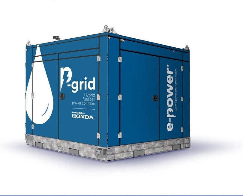 Hondas Brennstoffzelle kommt in einen mobilen Generator
