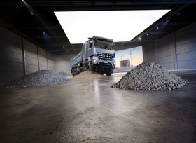 Mercedes eArocs 400 - Betonmischen im Flüstermodus 