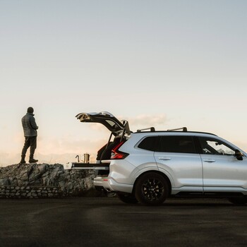 Der Honda CR-V wird zum Camper