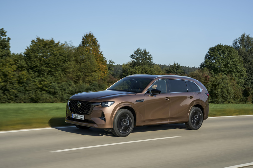 Test: Mazda CX-80  - Viel Platz, wenig Durst 