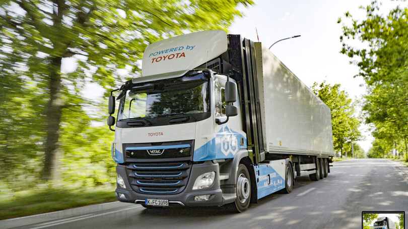 Toyota transportiert mit Brennstoffzellen-Trucks