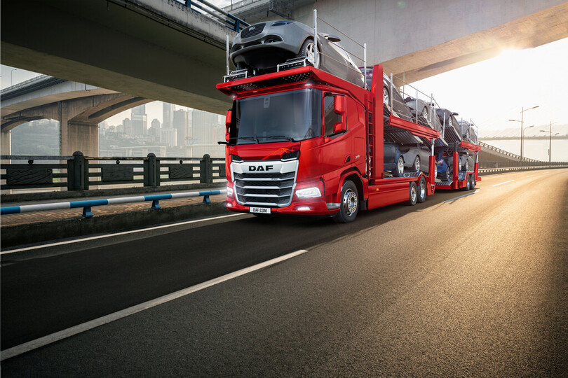 DAF präsentiert Fahrgestelle für den Autotransport