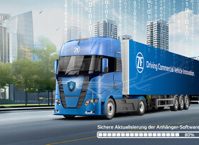 ZF zeigt neue Trailer-Technologien